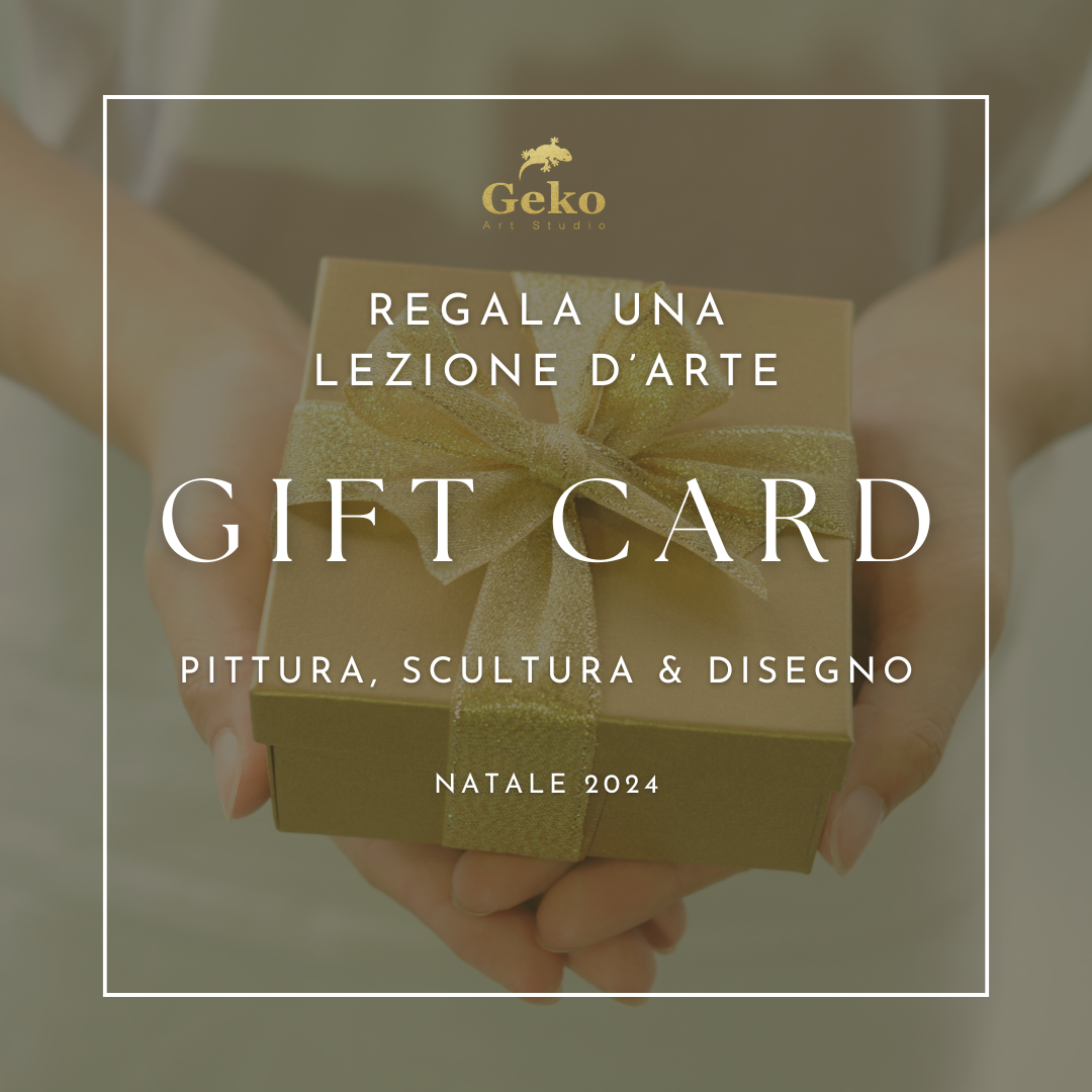 Gift card corsi d'arte Regala una lezione d'arte